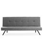 Atelier Del Sofa Zola - Sofá cama de 3 plazas Gris claro